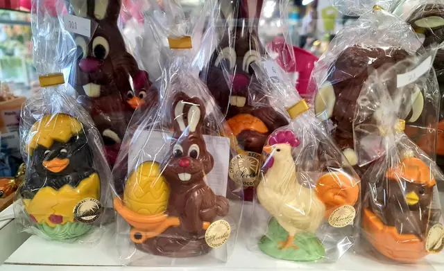 Velikonoční čokoládové figurky
